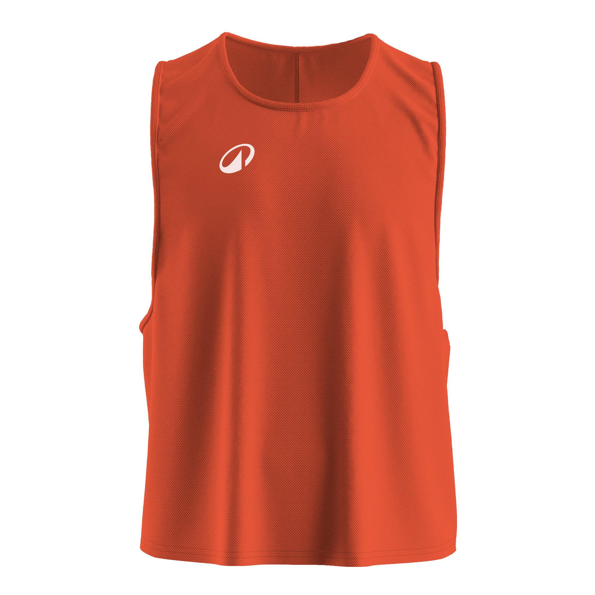 1: adult_sports_bib - Orange